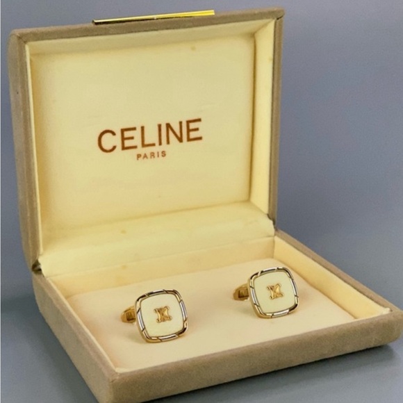 CELINE CUFF LINKS - Picture 6 of 6